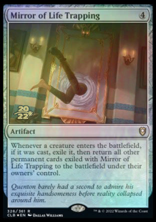 Mirror of Life Trapping [Commander Legends: Battle for Baldur's Gate Prerelease Promos] | Eastridge Sports Cards & Games