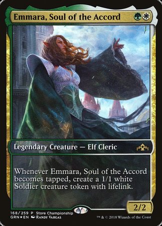 Emmara, Soul of the Accord [Guilds of Ravnica Promos] | Eastridge Sports Cards & Games