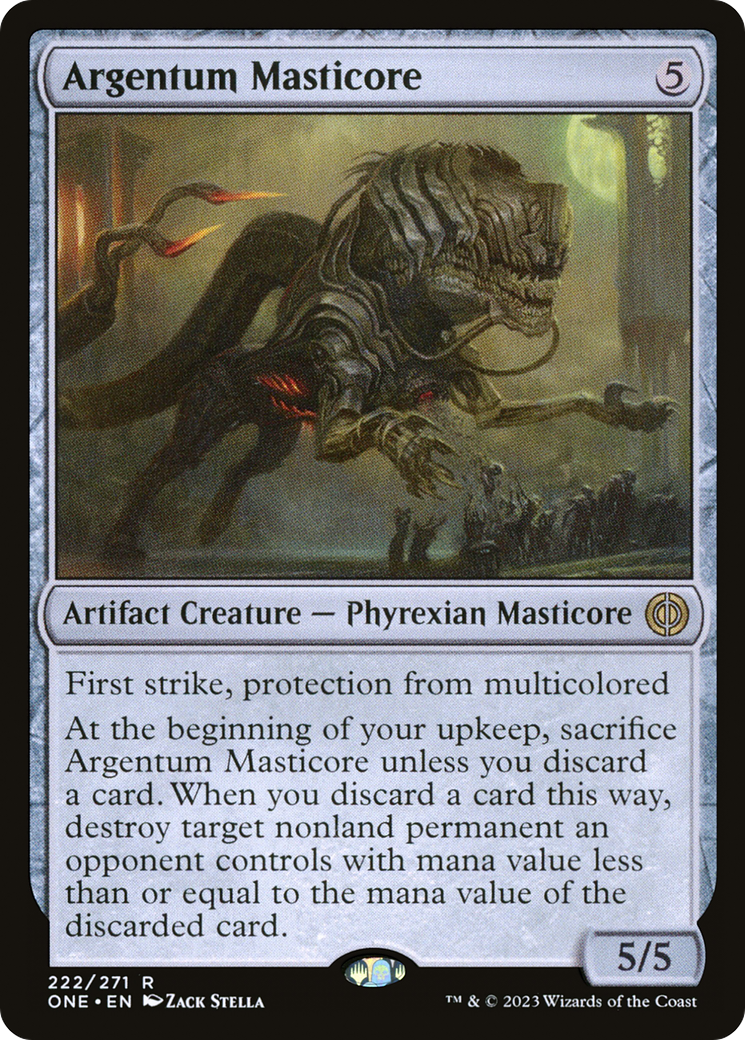 Argentum Masticore [Phyrexia: All Will Be One] | Eastridge Sports Cards & Games