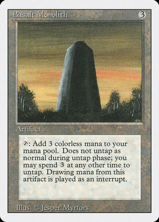 Basalt Monolith [Revised Edition] | Eastridge Sports Cards & Games