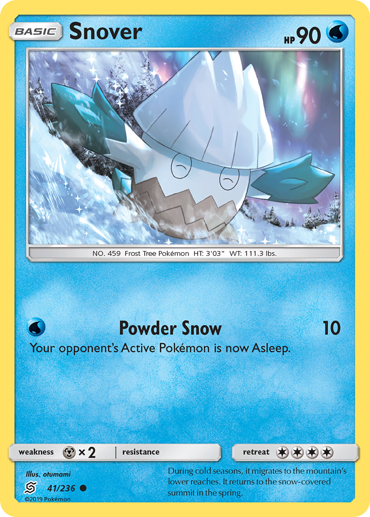Snover (41/236) [Sun & Moon: Unified Minds] | Eastridge Sports Cards & Games