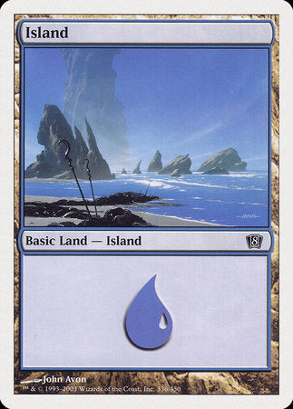 Island (336) [Eighth Edition] | Eastridge Sports Cards & Games