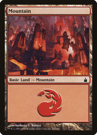 Mountain (301) [Ravnica: City of Guilds] | Eastridge Sports Cards & Games