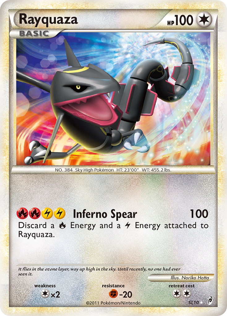 Rayquaza (SL10) [HeartGold & SoulSilver: Call of Legends] | Eastridge Sports Cards & Games