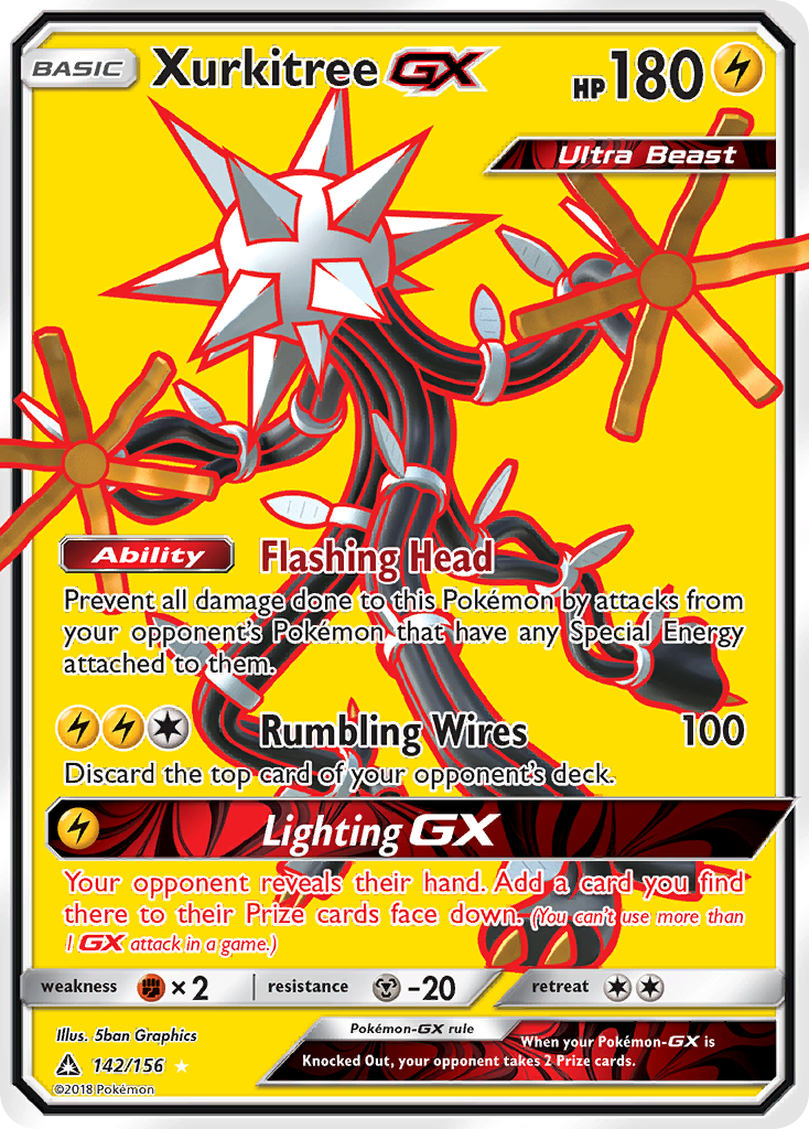 Xurkitree GX (142/156) [Sun & Moon: Ultra Prism] | Eastridge Sports Cards & Games