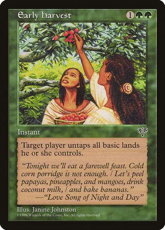 Early Harvest [Mirage] | Eastridge Sports Cards & Games