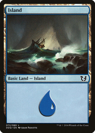 Island (72) [Duel Decks: Blessed vs. Cursed] | Eastridge Sports Cards & Games