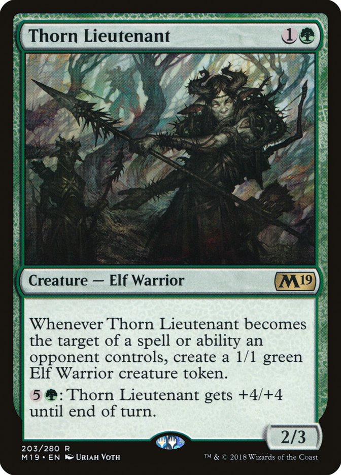 Thorn Lieutenant [Core Set 2019] | Eastridge Sports Cards & Games