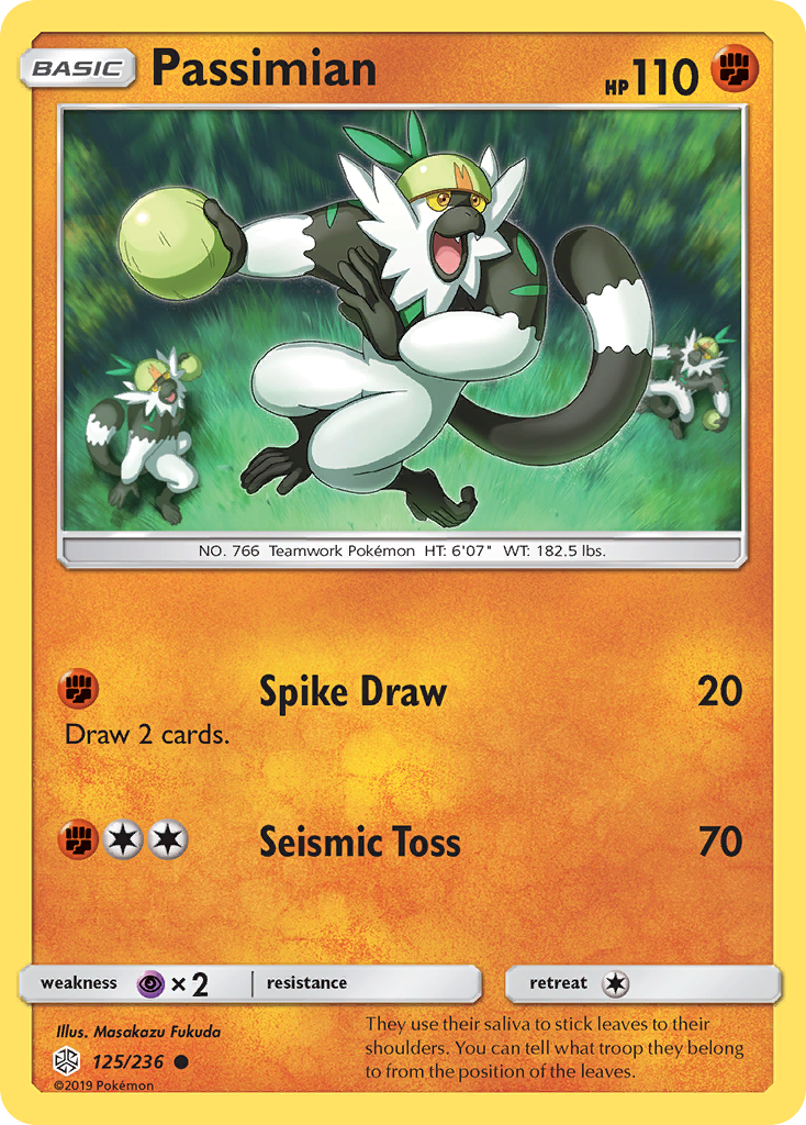 Passimian (125/236) [Sun & Moon: Cosmic Eclipse] | Eastridge Sports Cards & Games