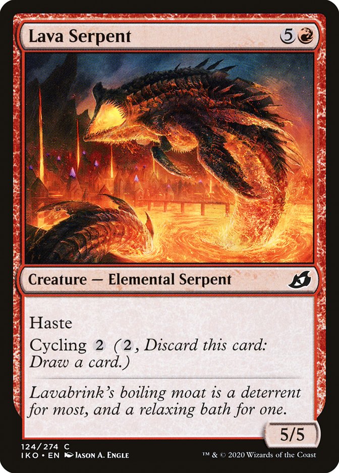 Lava Serpent [Ikoria: Lair of Behemoths] | Eastridge Sports Cards & Games