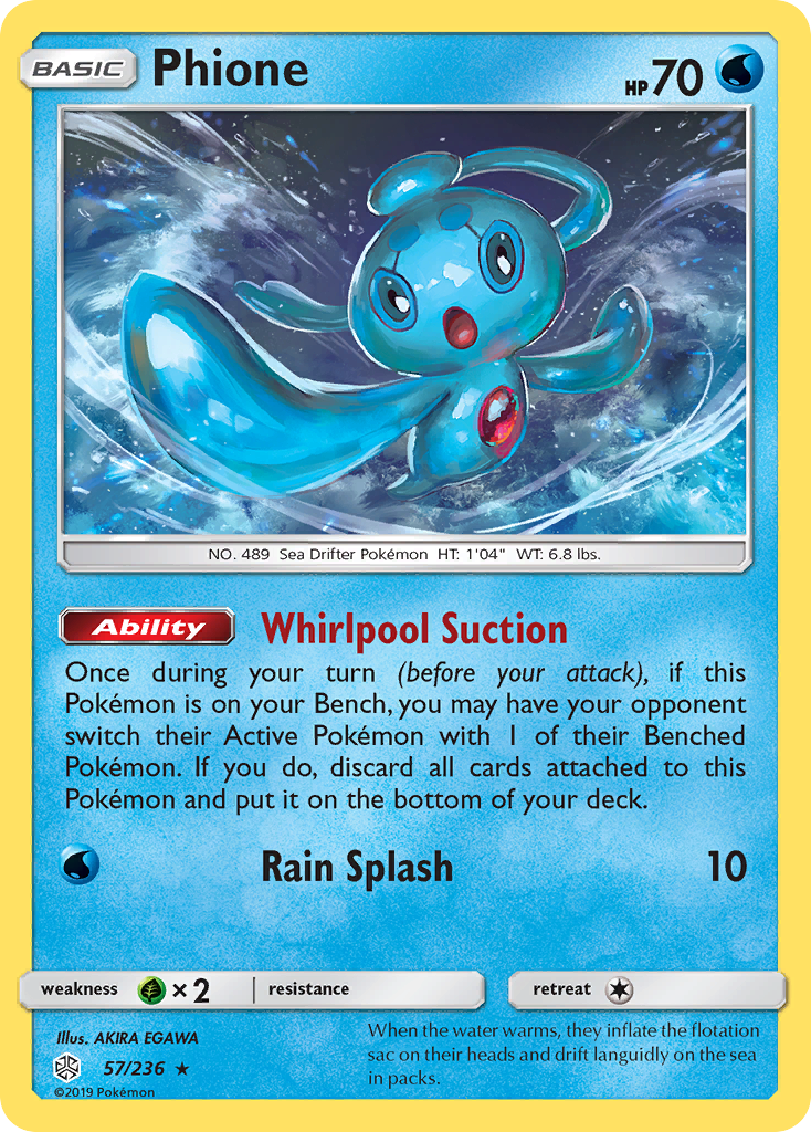 Phione (57/236) [Sun & Moon: Cosmic Eclipse] | Eastridge Sports Cards & Games