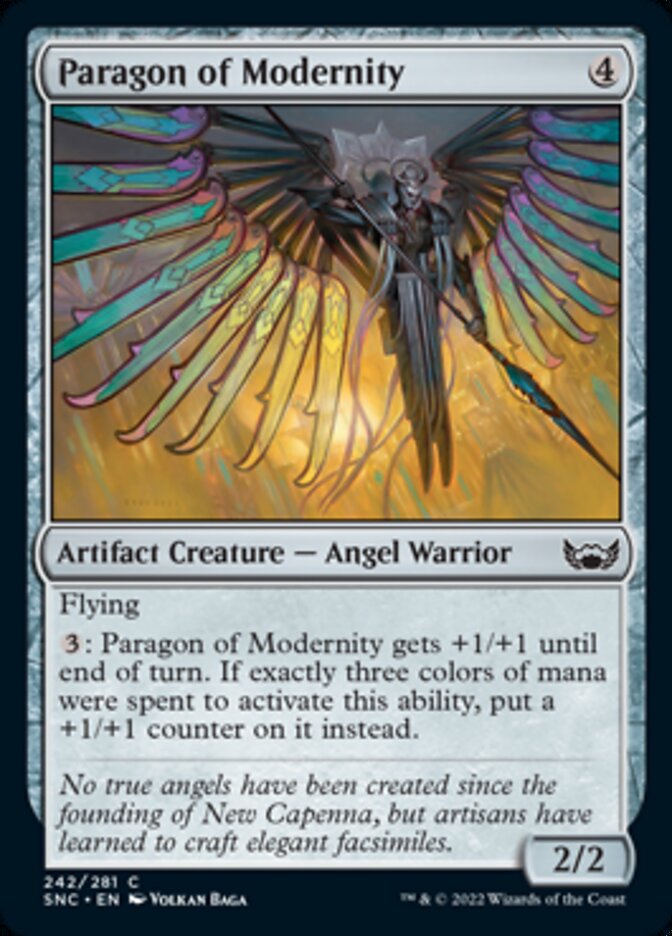 Paragon of Modernity [Streets of New Capenna] | Eastridge Sports Cards & Games