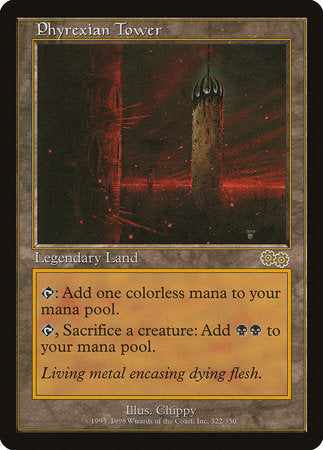 Phyrexian Tower [Urza's Saga] | Eastridge Sports Cards & Games
