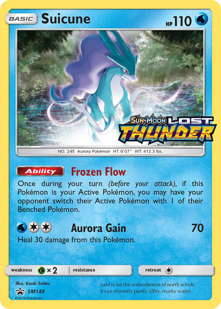 Suicune (SM149) [Sun & Moon: Black Star Promos] | Eastridge Sports Cards & Games