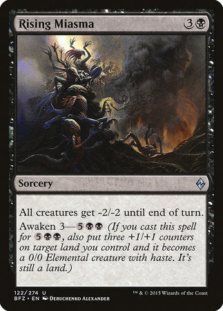 Rising Miasma [Battle for Zendikar] | Eastridge Sports Cards & Games