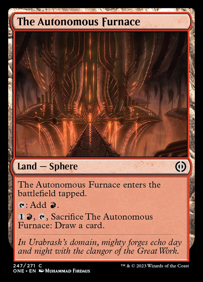 The Autonomous Furnace [Phyrexia: All Will Be One] | Eastridge Sports Cards & Games