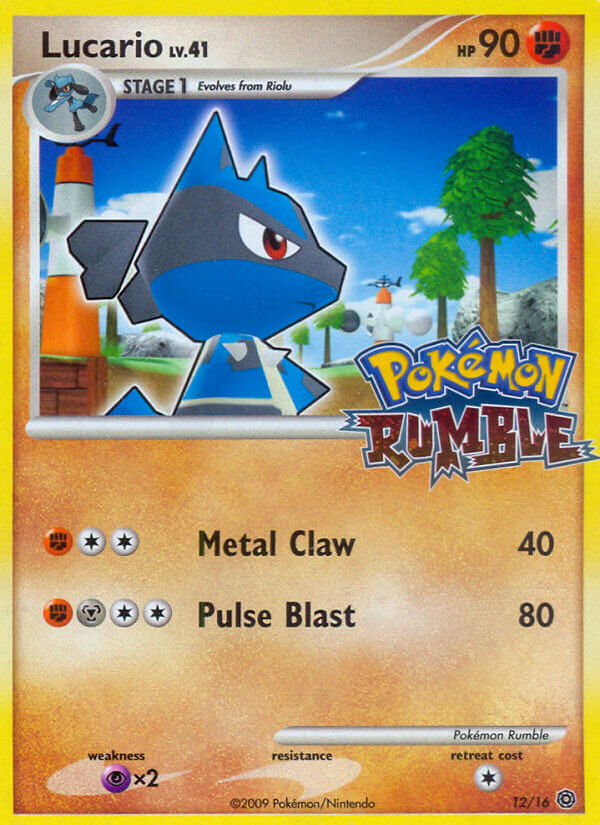 Lucario (12/16) [Pokémon Rumble] | Eastridge Sports Cards & Games