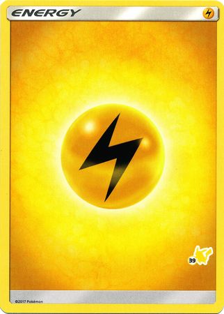 Lightning Energy (Pikachu Stamp #39) [Battle Academy 2020] | Eastridge Sports Cards & Games