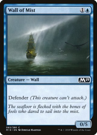 Wall of Mist [Core Set 2019] | Eastridge Sports Cards & Games