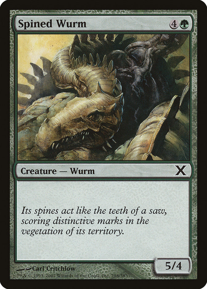 Spined Wurm [Tenth Edition] | Eastridge Sports Cards & Games