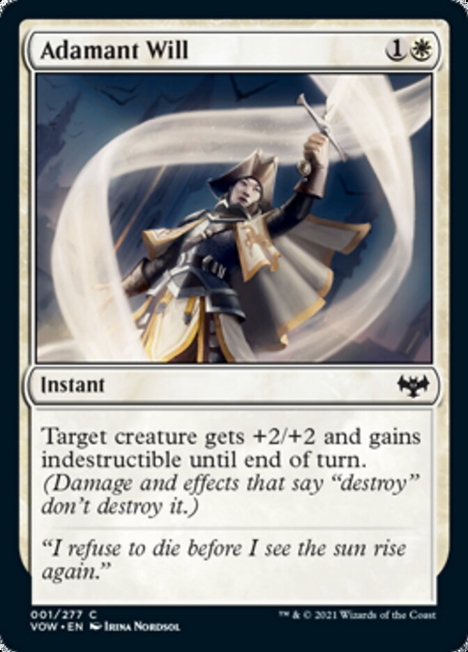 Adamant Will [Innistrad: Crimson Vow] | Eastridge Sports Cards & Games