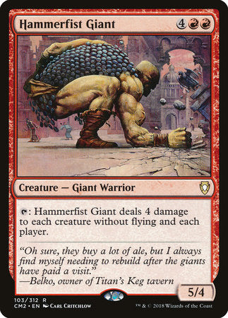 Hammerfist Giant [Commander Anthology Volume II] | Eastridge Sports Cards & Games