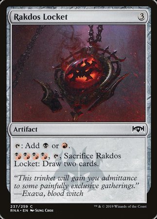 Rakdos Locket [Ravnica Allegiance] | Eastridge Sports Cards & Games