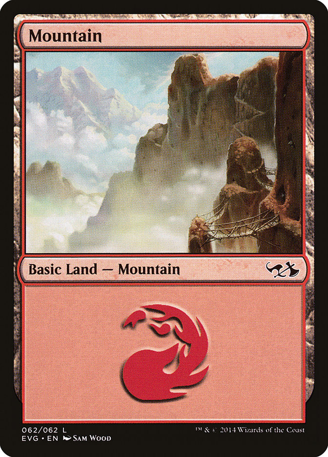 Mountain (62) (Elves vs. Goblins) [Duel Decks Anthology] | Eastridge Sports Cards & Games