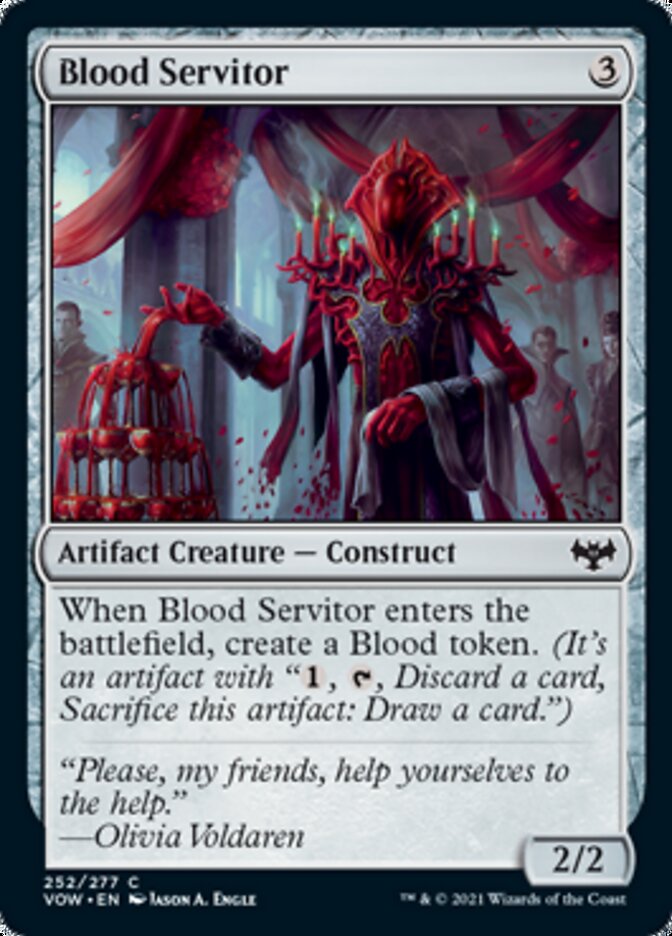 Blood Servitor [Innistrad: Crimson Vow] | Eastridge Sports Cards & Games