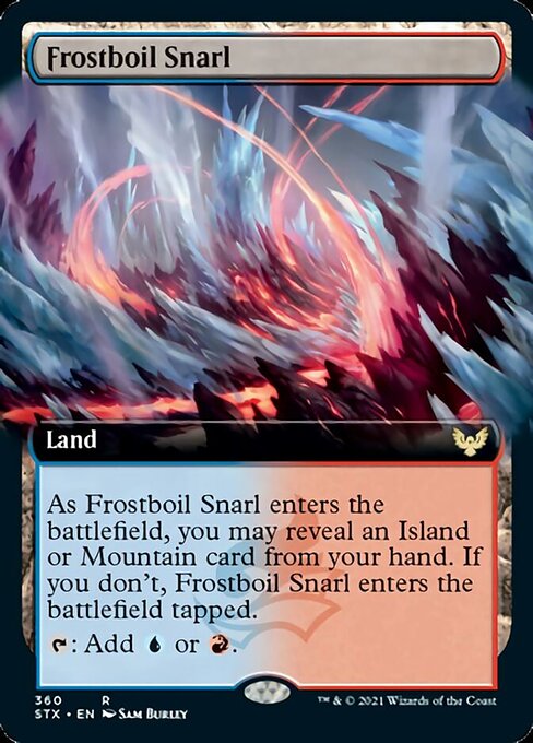 Frostboil Snarl (Extended) [Strixhaven: School of Mages] | Eastridge Sports Cards & Games