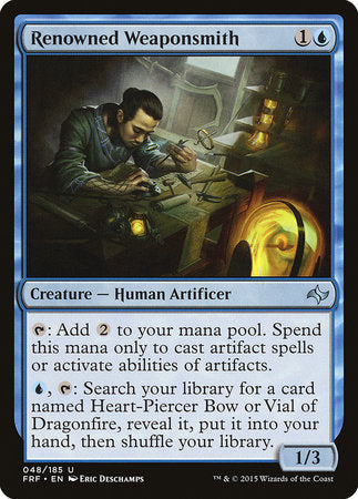 Renowned Weaponsmith [Fate Reforged] | Eastridge Sports Cards & Games