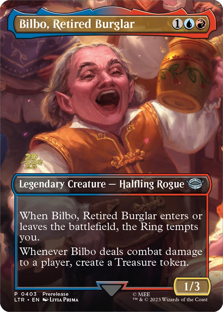 Bilbo, Retired Burglar [The Lord of the Rings: Tales of Middle-Earth Prerelease Promos] | Eastridge Sports Cards & Games