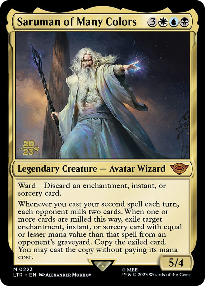 Saruman of Many Colors [The Lord of the Rings: Tales of Middle-Earth Prerelease Promos] | Eastridge Sports Cards & Games