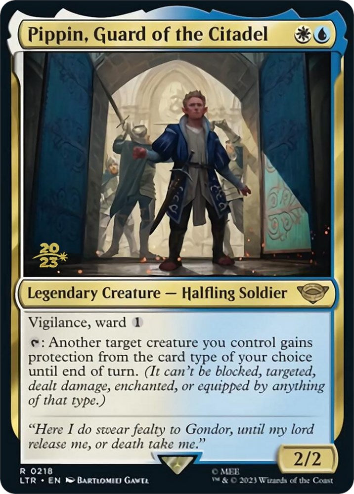 Pippin, Guard of the Citadel [The Lord of the Rings: Tales of Middle-Earth Prerelease Promos] | Eastridge Sports Cards & Games