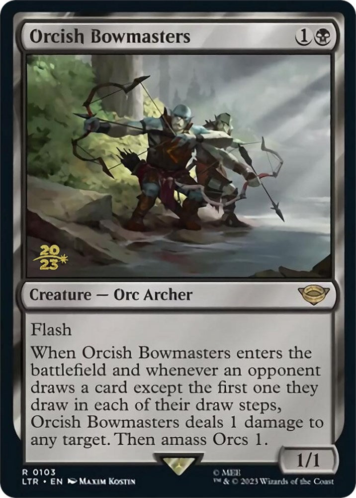 Orcish Bowmasters [The Lord of the Rings: Tales of Middle-Earth Prerelease Promos] | Eastridge Sports Cards & Games