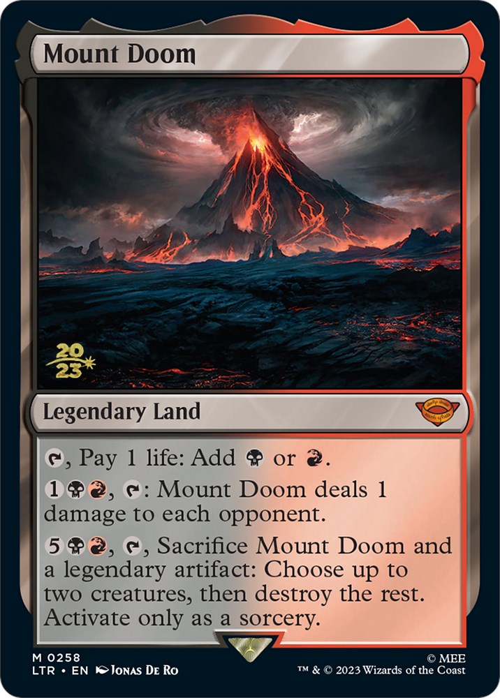 Mount Doom [The Lord of the Rings: Tales of Middle-Earth Prerelease Promos] | Eastridge Sports Cards & Games