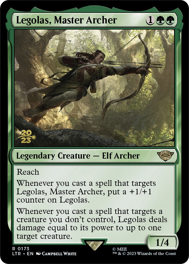 Legolas, Master Archer [The Lord of the Rings: Tales of Middle-Earth Prerelease Promos] | Eastridge Sports Cards & Games