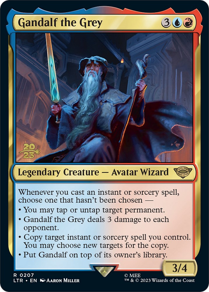 Gandalf the Grey [The Lord of the Rings: Tales of Middle-Earth Prerelease Promos] | Eastridge Sports Cards & Games