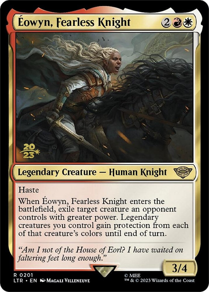 Eowyn, Fearless Knight [The Lord of the Rings: Tales of Middle-Earth Prerelease Promos] | Eastridge Sports Cards & Games