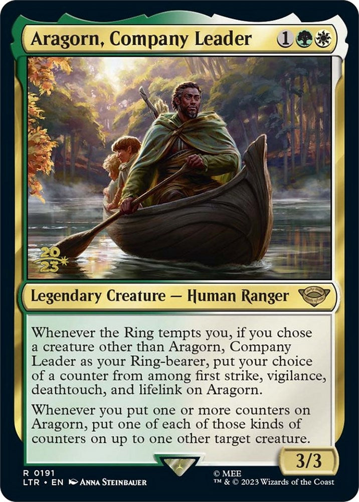 Aragorn, Company Leader [The Lord of the Rings: Tales of Middle-Earth Prerelease Promos] | Eastridge Sports Cards & Games