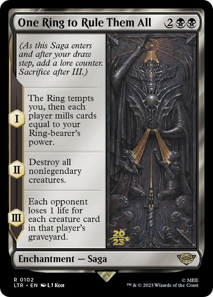 One Ring to Rule Them All [The Lord of the Rings: Tales of Middle-Earth Prerelease Promos] | Eastridge Sports Cards & Games