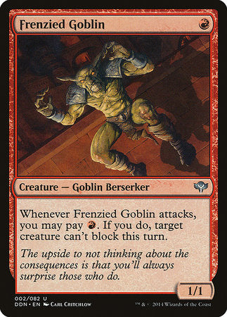 Frenzied Goblin [Duel Decks: Speed vs. Cunning] | Eastridge Sports Cards & Games