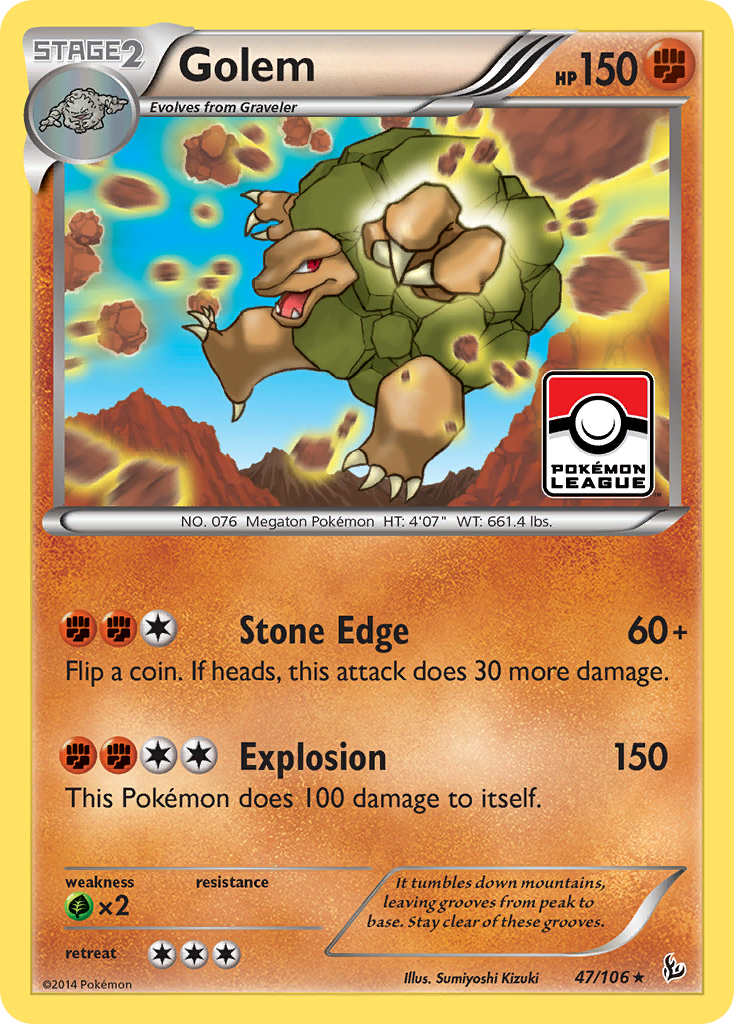 Golem (47/106) [XY: Flashfire] | Eastridge Sports Cards & Games