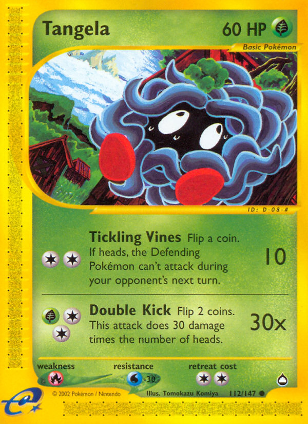 Tangela (112/147) [Aquapolis] | Eastridge Sports Cards & Games