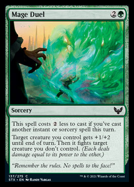 Mage Duel [Strixhaven: School of Mages] | Eastridge Sports Cards & Games