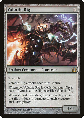 Volatile Rig [Return to Ravnica] | Eastridge Sports Cards & Games