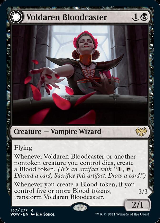 Voldaren Bloodcaster // Bloodbat Summoner [Innistrad: Crimson Vow] | Eastridge Sports Cards & Games