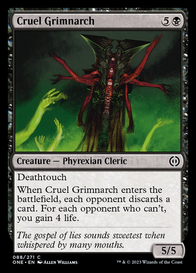 Cruel Grimnarch [Phyrexia: All Will Be One] | Eastridge Sports Cards & Games