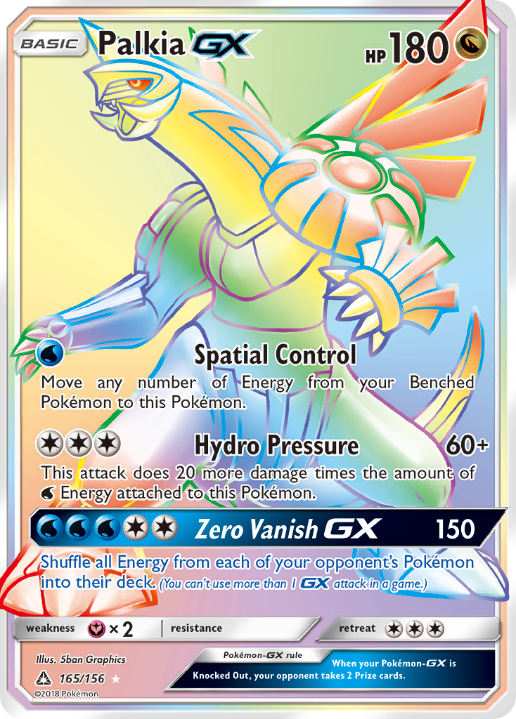 Palkia GX (165/156) [Sun & Moon: Ultra Prism] | Eastridge Sports Cards & Games