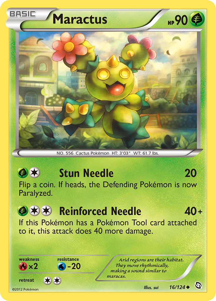 Maractus (16/124) [Black & White: Dragons Exalted] | Eastridge Sports Cards & Games